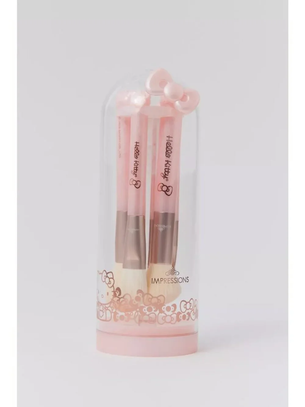 Impressions Vanity Hello Kitty 6‑Piece Makeup Brush Set Pink New in Box